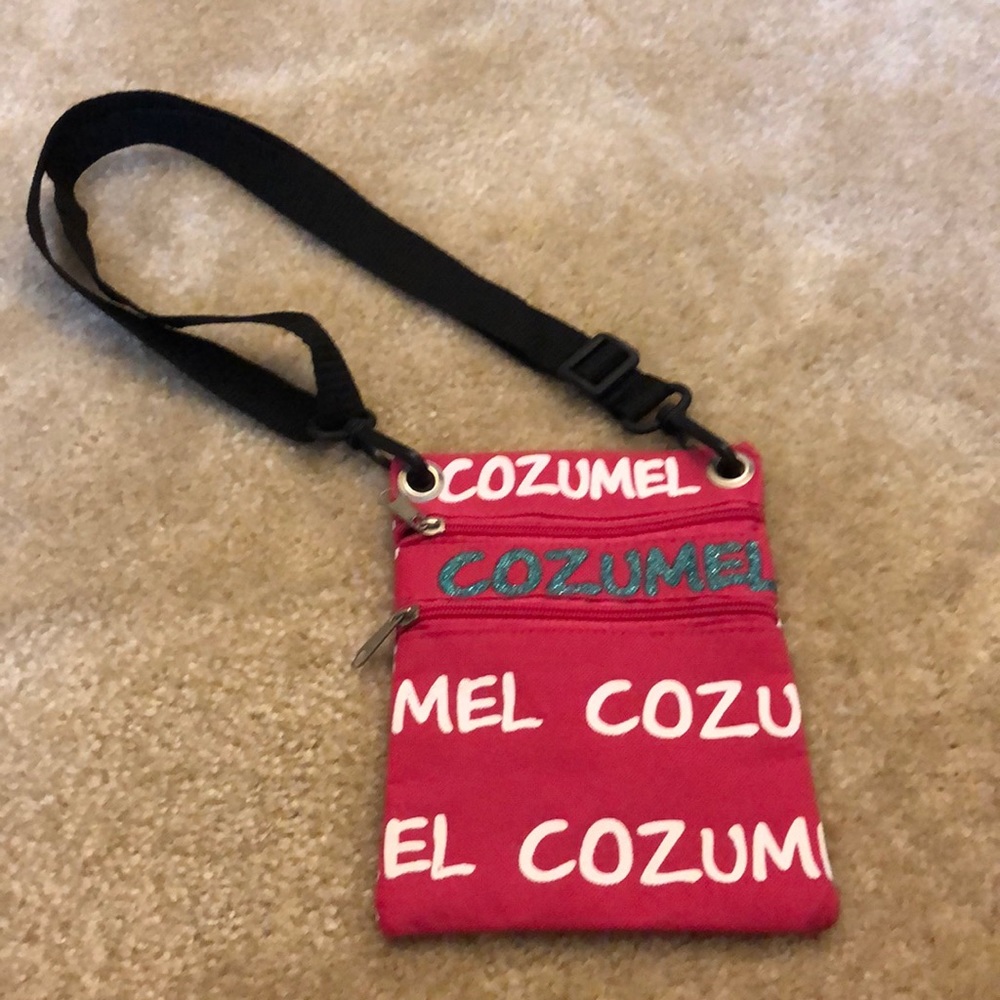 Crossbody Bag Cozumel Size OS Color Pink White